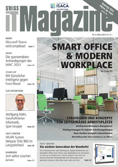 Swiss IT Magazine Cover Ausgabe 2023/itm_202303