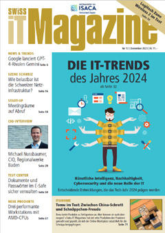 Swiss IT Magazine - Ausgabe 2023/12