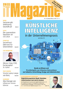 Swiss IT Magazine Cover Ausgabe 2024/itm_202401