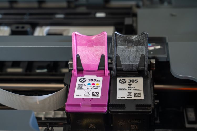 HP-All-in-One-Drucker scannen und kopieren nur mit voller Tinte