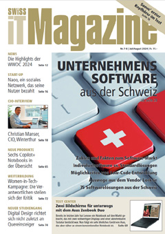 Swiss IT Magazine - Ausgabe 2024/07