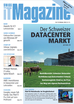 Swiss IT Magazine Cover Ausgabe 2024/itm_202410