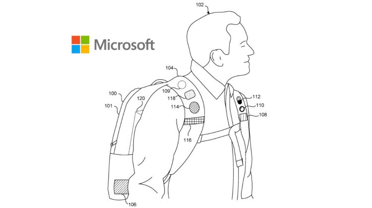 Microsoft reicht Patent für smarten Rucksack ein