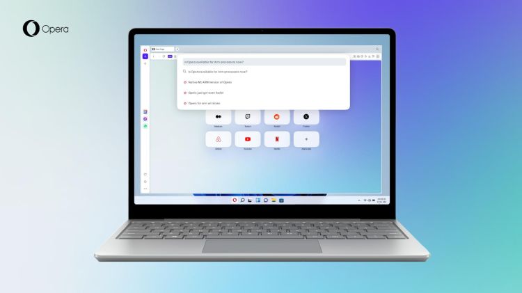 Opera One für Windows on Arm veröffentlicht