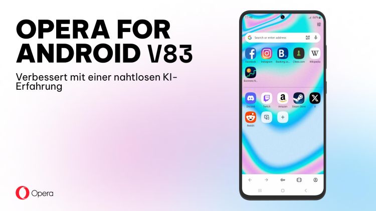 Aria: Opera 83 bringt Bildgenerierung per KI auf Android-Geräte