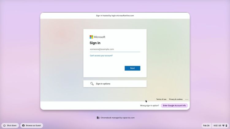 Google vereinfacht Nutzung von Microsoft 365 auf Chrome OS