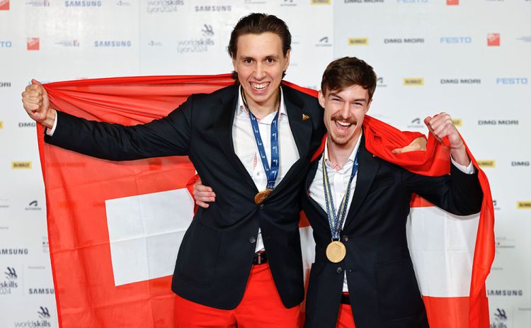 Zwei Schweizer holen Cybersecurity-Gold an Worldskills 2024